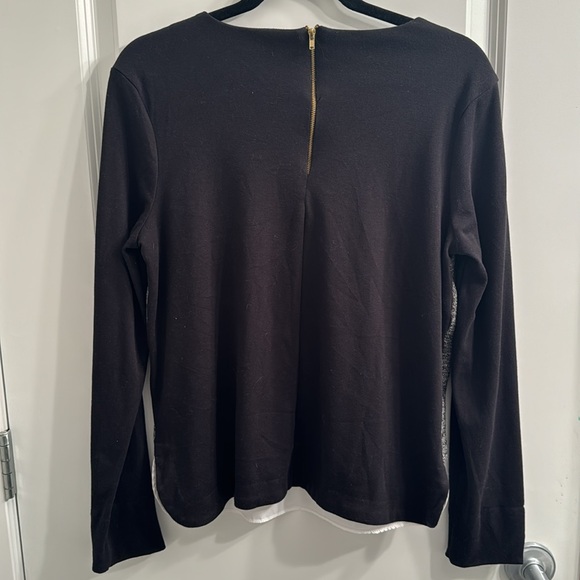 Goodnight Macaroon black and grey sweater. - Picture 5 of 5